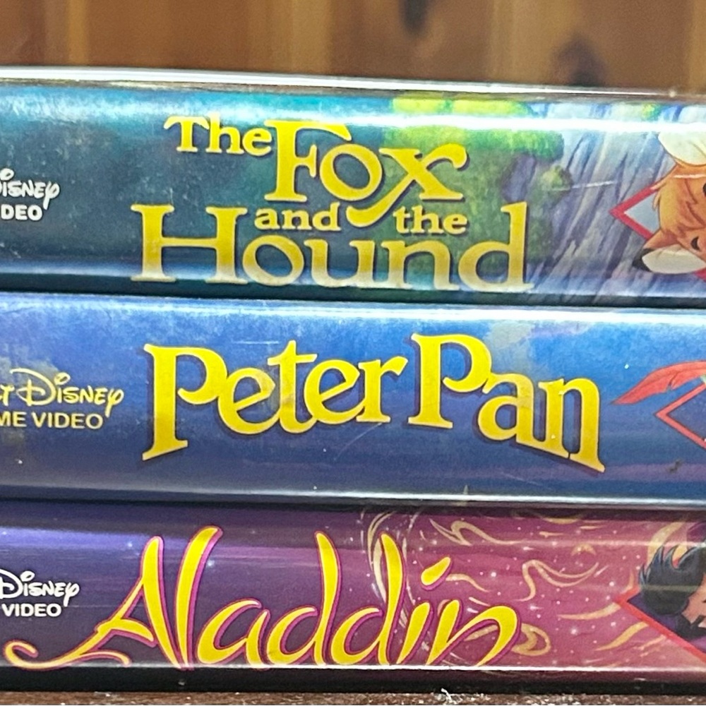 3 Disney Black Diamond VHS !